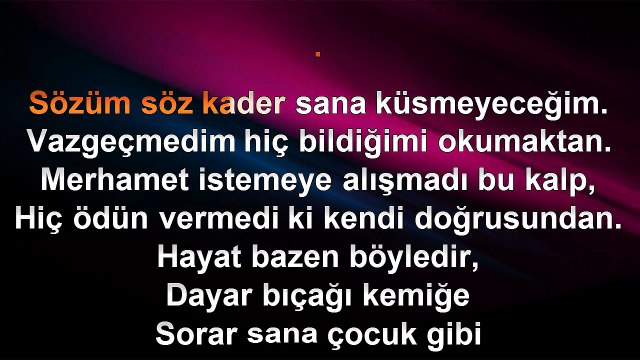 Ebru Gündeş - Severek Öleceğim - 2011 TÜRKÇE KARAOKE