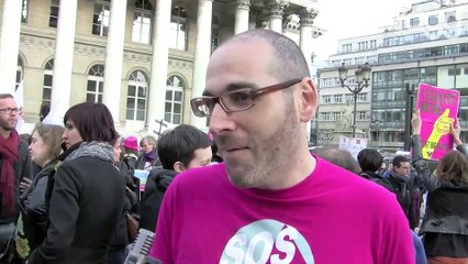 Interview de Yohann Roszéwitch, rassemblement PMA de SOS Homophobie