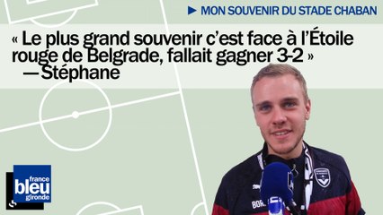 Mon souvenir du stade - Stéphane : "Face à l'Étoile rouge de Belgrade, fallait gagner 3-2"