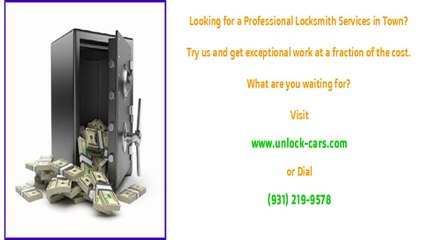 Santa Fe, TN 24HR Locksmith Professionals