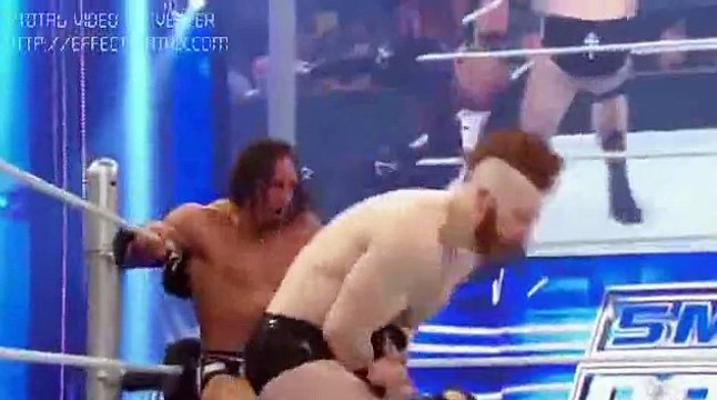 Wwe Dolph Ziggler & Neville vs. Sheamus & Bad News Barrett SmackDown, April 23, 2015