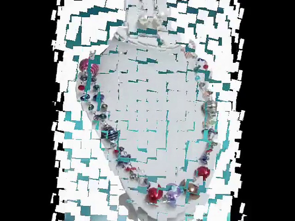 Stunning Fancy Chain Beaded Necklace Strands Jewelry - IndianBeautifulArt