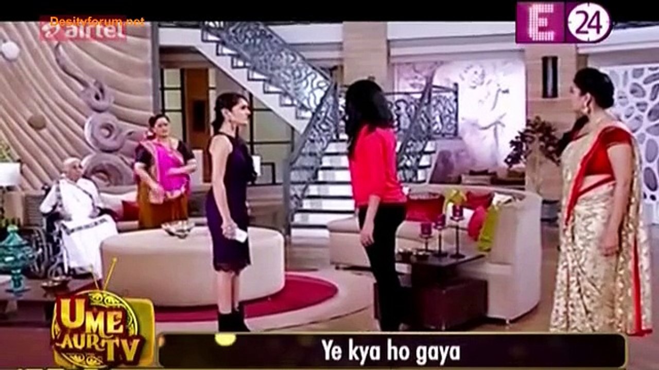 Saath Nibhana Saathiya Mansi Ne Ahem Ka Gussa Nikala Meera Par-28th April 2015