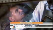 Pilot lands plane without landing gear | Warsaw Miracle