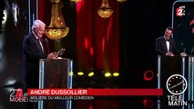 Théâtre : André Dussollier reçoit son premier Molière