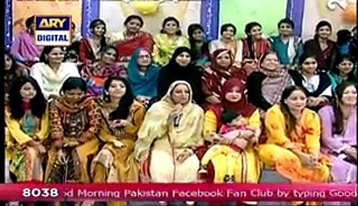 Good Morning Pakistan With Nida Yasir on ARY Digital Part 2 - 28th April 2015