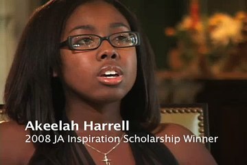 Akeelah, JA Inspiration Scholarship Winner
