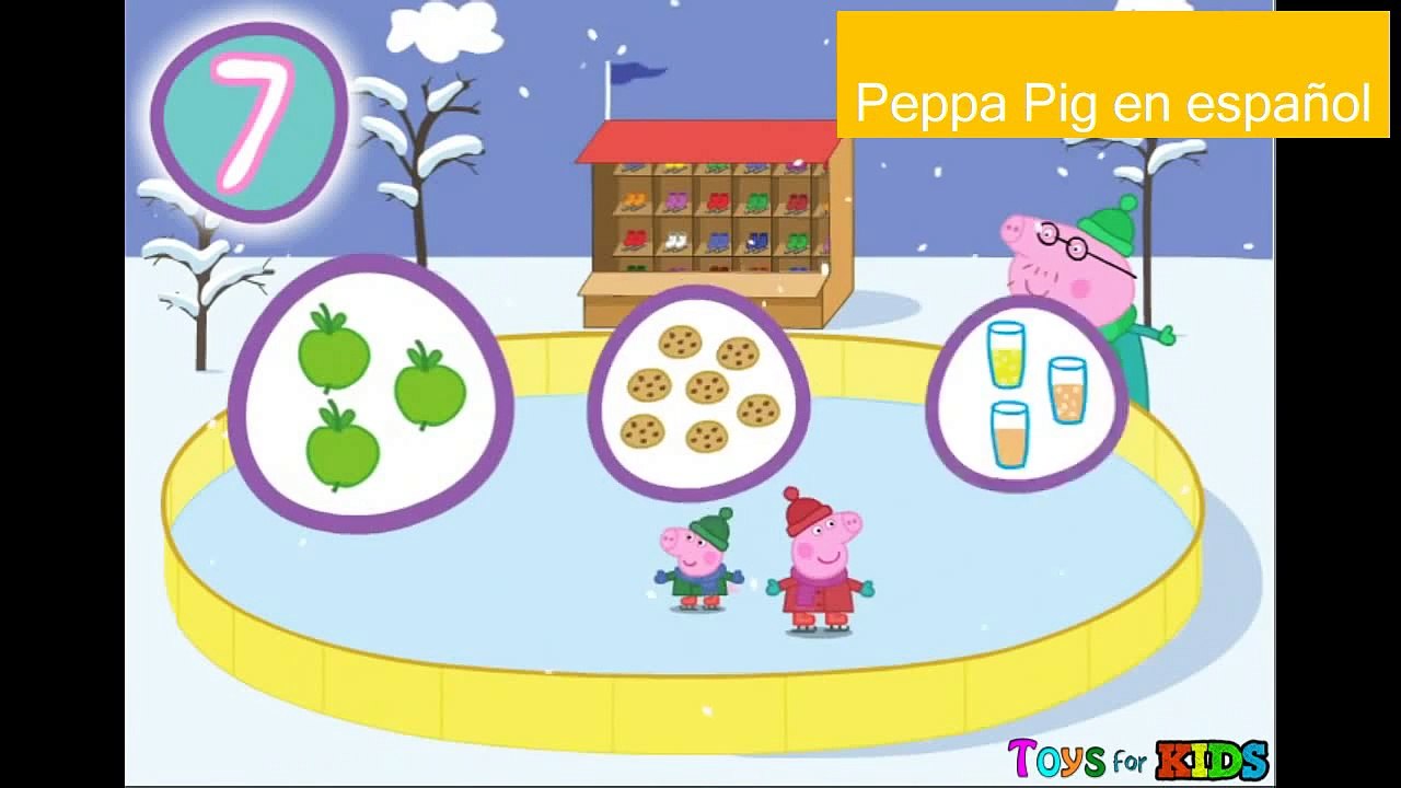 Nick Jr. Peppa Pig Ice Skating Game - Free Online Games Peppa Pig Games ...