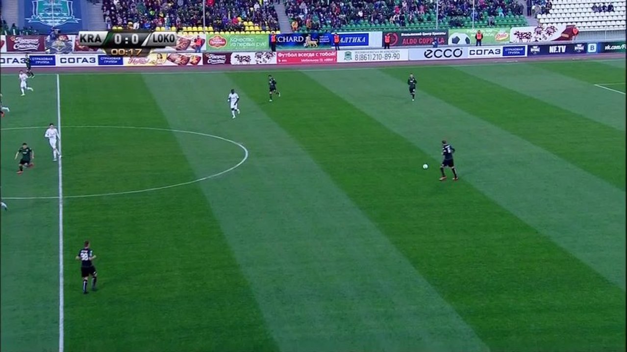 Russie J24 : Krasnodar 1-0 Lokomotiv