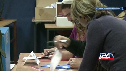 Elections israéliennes: journal de campagne J-13