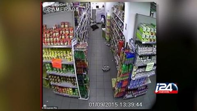 Les images des cameras de vidéo surveillance de l'Hypercacher pendant la prise d'otage