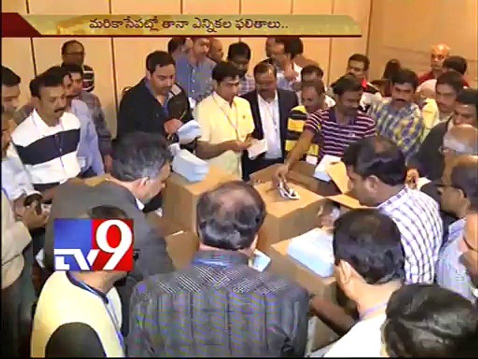 TANA elections - counting begins