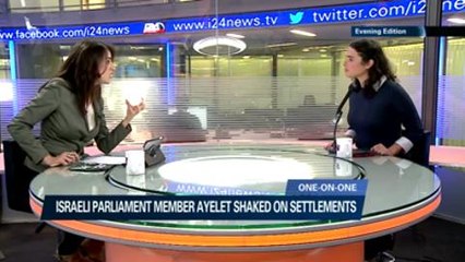 Ayelet Shaked pour le maintien des implantations dans un Etat palestinien