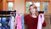 Cool Tie Rack to Hold and Organize Over 2 Dozen Ties