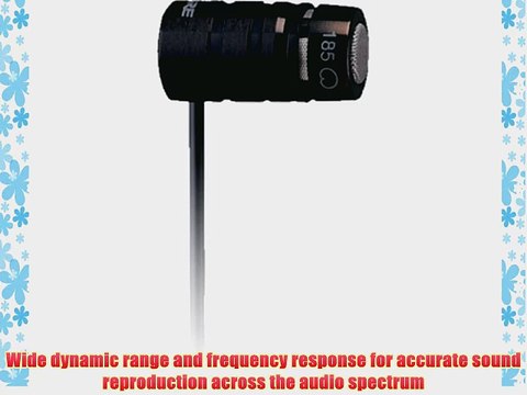 Shure MX185 Condenser Microphone - Cardioid