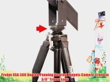 ProAm USA 360 Degree Panning Bearing Mounts Camera Crane to 3/8 Tripod Legs