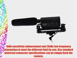 TAKSTAR the SGC-598 Photography Interview MIC Microphone for Nikon Canon Camera DV Camcorder
