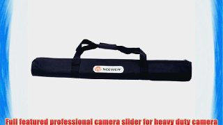 Neewer? Pro(Pro Version of Neewer? Product) 24?/60cm SlideCam Video Slider Stabilizer Linear