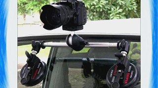 DVC 17794 CAMTREE G-2BH Gripper Car Suction Mount for Photography/Videography (Black)
