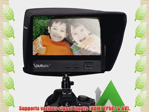 Aputure V-Screen VS-1 Ultra-thin 7 TFT-LCD Digital Video Monitor for DSLR Camcorder DC 9-16V