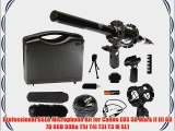 Professional DSLR Microphone Kit for Canon EOS 5D Mark II III 6D 7D 60D 60Da T5i T4i T3i T3