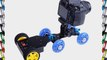 Neewer Aluminum Battery Powered Motorized Push Cart/Trailer for Table Top Video Camera Skater