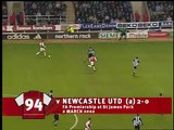 Bergkamp's wonder goal against Newcastle United.