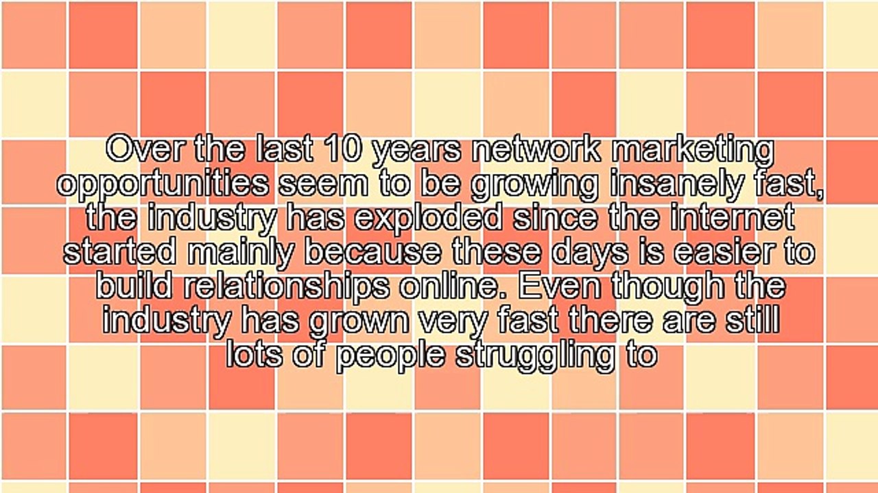 Network Marketing Secrets To Success