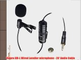 GoPro HD HERO2 Camcorder External Microphone Vidpro XM-L Wired Lavalier microphone - 20' Audio
