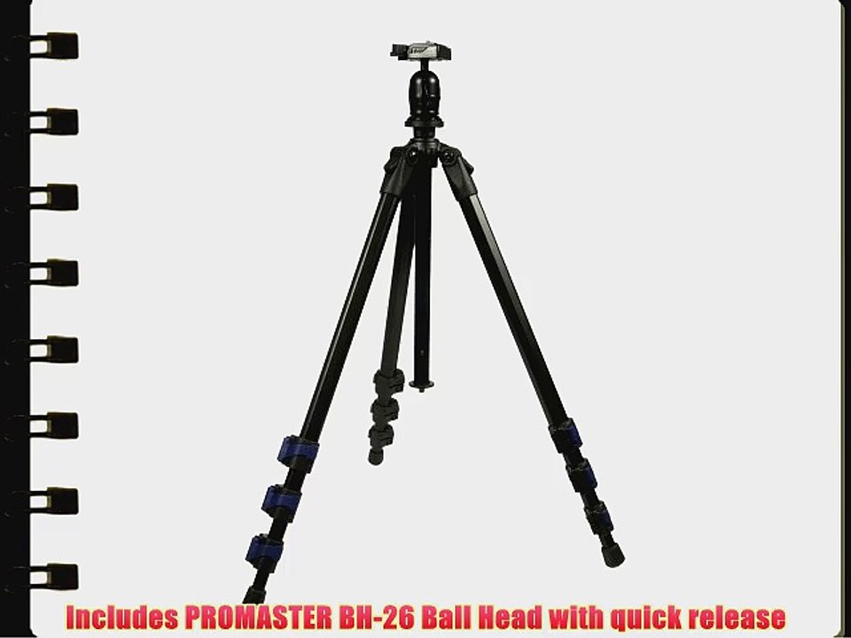 ProMaster FW26T Featherweight Tripod with Ballhead