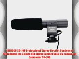 SHENGGU SG-108 Professional Stereo Electret Condenser Microphone for 3.5mm Mic Digital Camera
