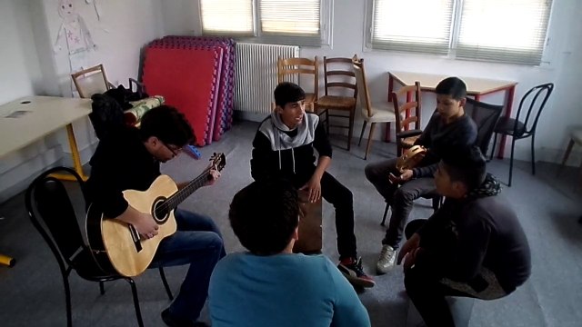 Session musique à Intermède Robinsons !