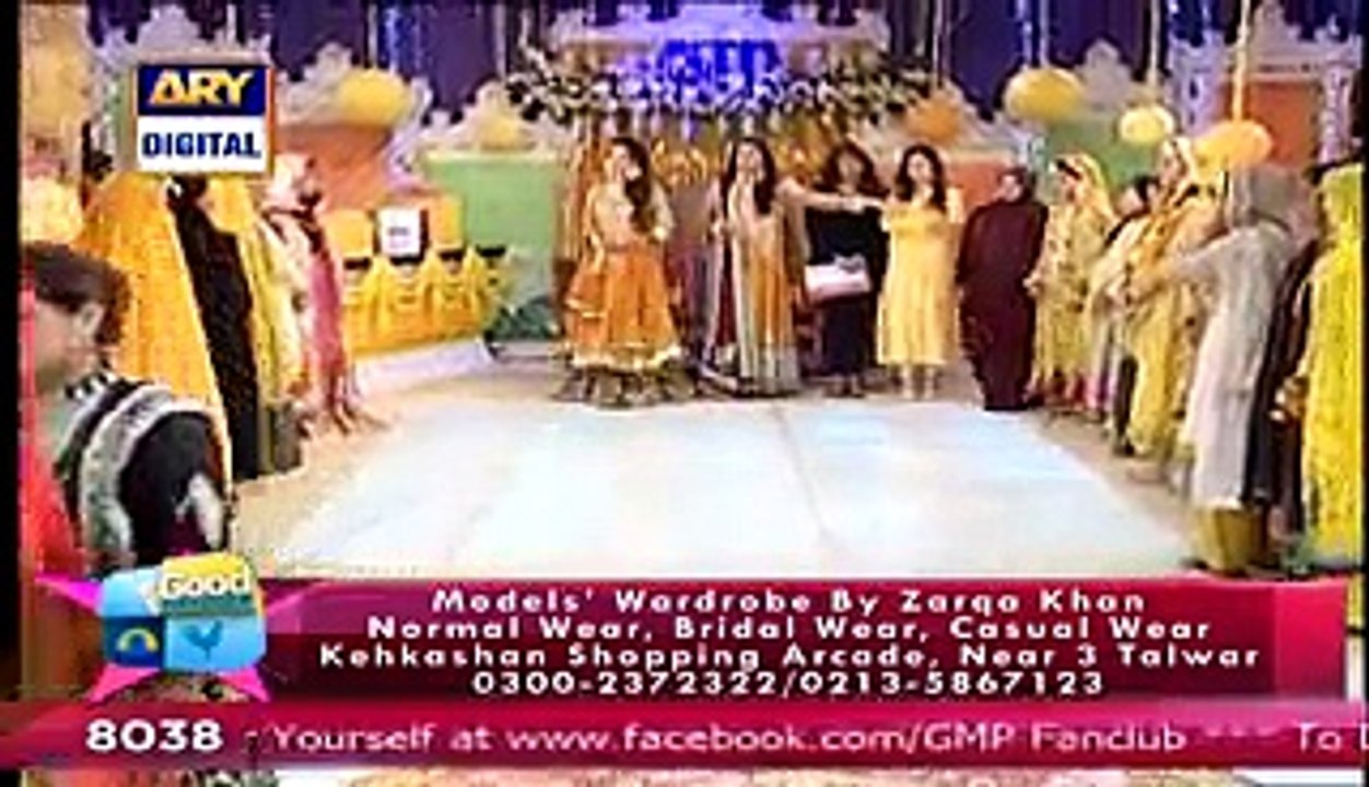 Good Morning Pakistan With Nida Yasir on ARY Digital Part 6 - 28th April 2015