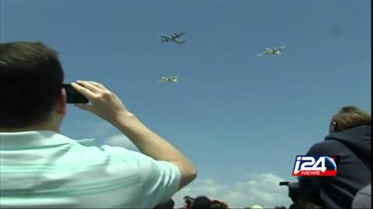 IAF flyover for Israeli Independance Day