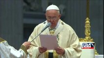 Pope Francis hold special mass for 100th anniversary of Armenian genocide