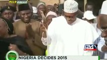 Close race between Jonathan and Buhari in tense Nigerian elections