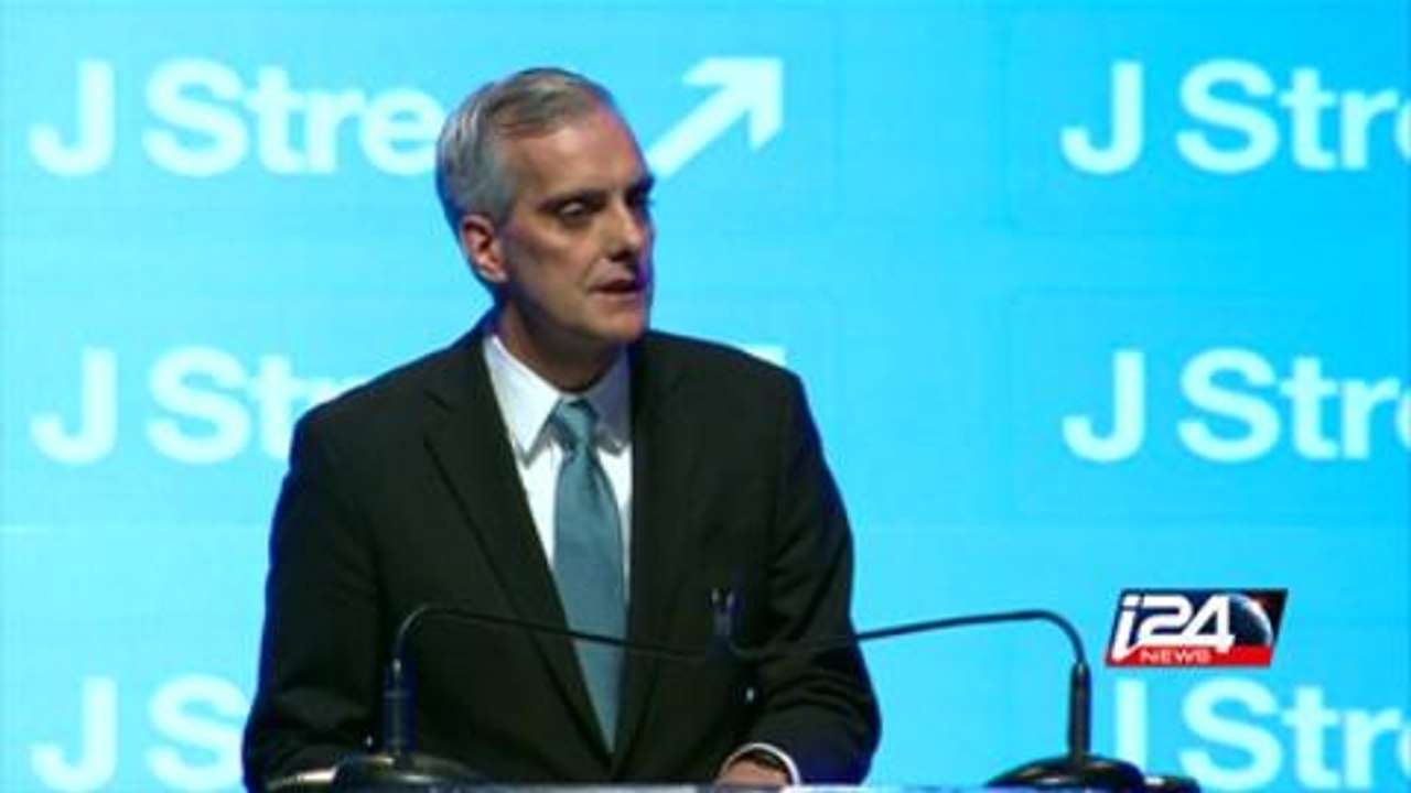 Denis McDonough on two-state solution at J Street