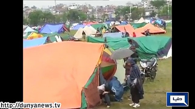 Dunya News - Relief camps for Nepal earthquake victims