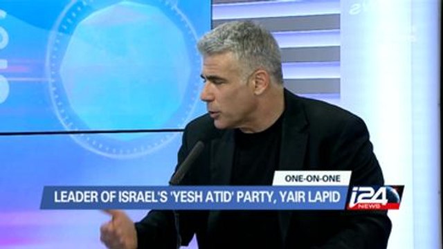 Interview with the leader of Israel's 'Yesh Atid' party, Yair Lapid - 15/03/2015