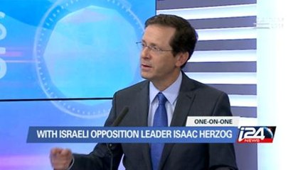 i24news exclusive: Interview with Isaac Herzog
