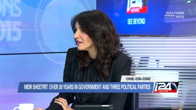 Interview with longtime member of Israeli Parliament, Meir Sheetrit - 10/03/2015