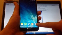 Samsung Smartphone (Samsung Galaxy S5) Screen Mirroring SideSync to PC/Laptop/Computer HD