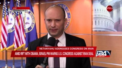 Naftali Bennett Backs Netanyahu in Congress