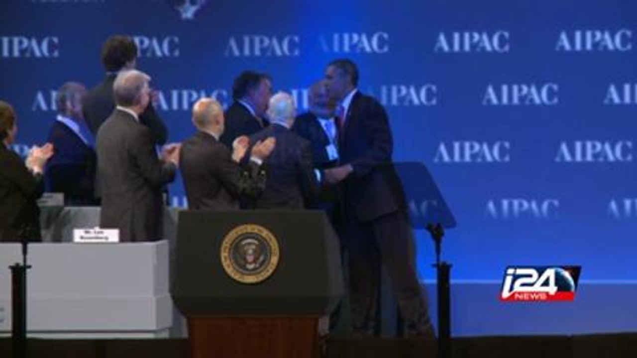 Benjamin Netanyahu speaks at AIPAC