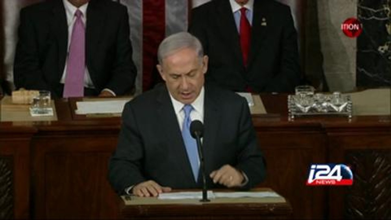Netanyahu Basks in Warm Congress Reception