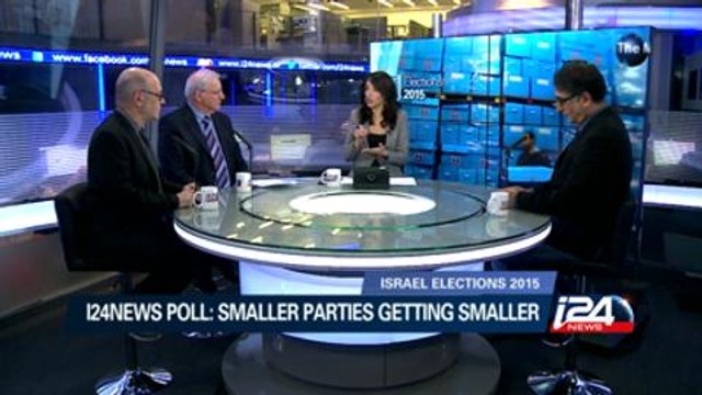 Israel Elections 2015: i24news Poll - Likud holds steady 22/02/2015