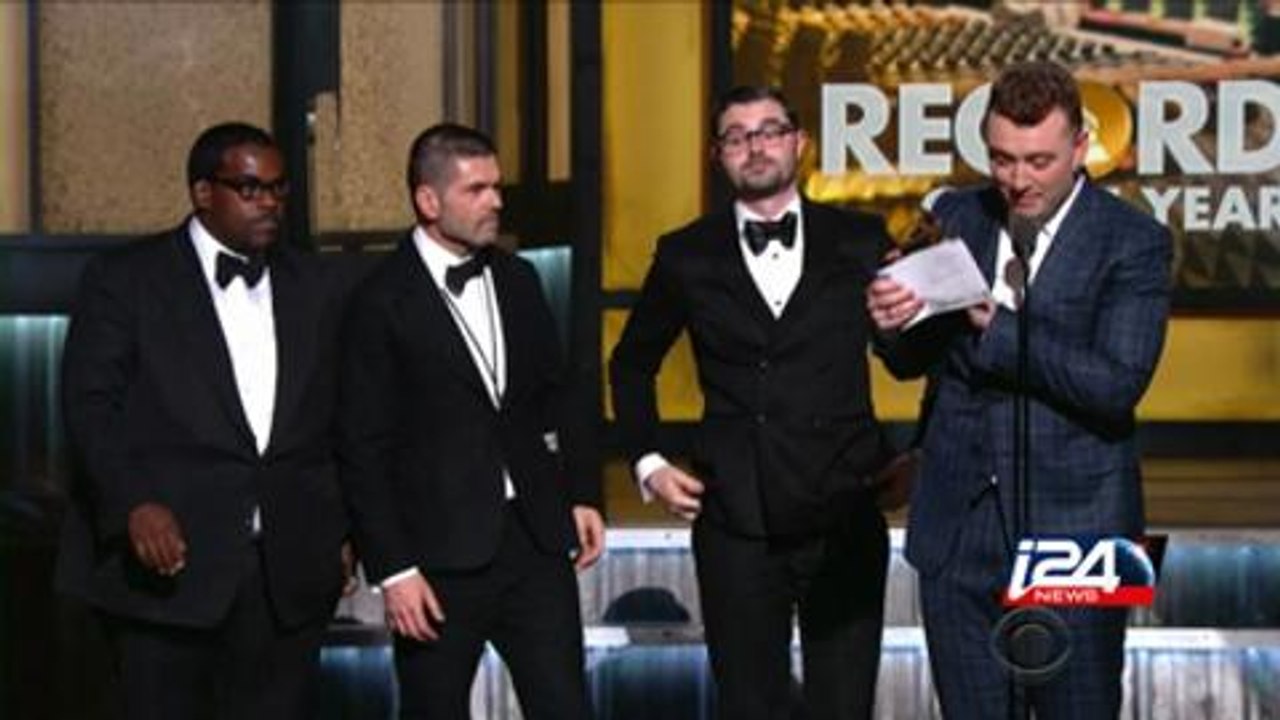 Sam Smith at the Grammy Awards