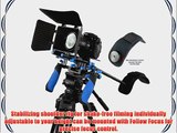 Morros DSLR Rig Set Movie Kit shoulder mount rig with Matte Box for All DSLR Cameras and Video