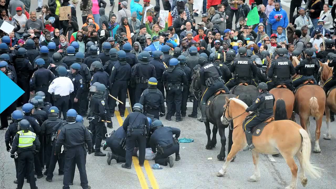 Governor Vows 'Overwhelming Display' of Officers in Baltimore