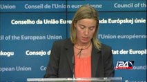 EU Foreign Affairs Chief Federica Mogherini discusses situation in Ukraine
